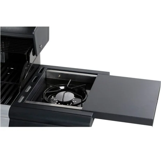 Orca Gas Grill 6 Burner + 1 Infrared Burner + 1 Side Burner - Black